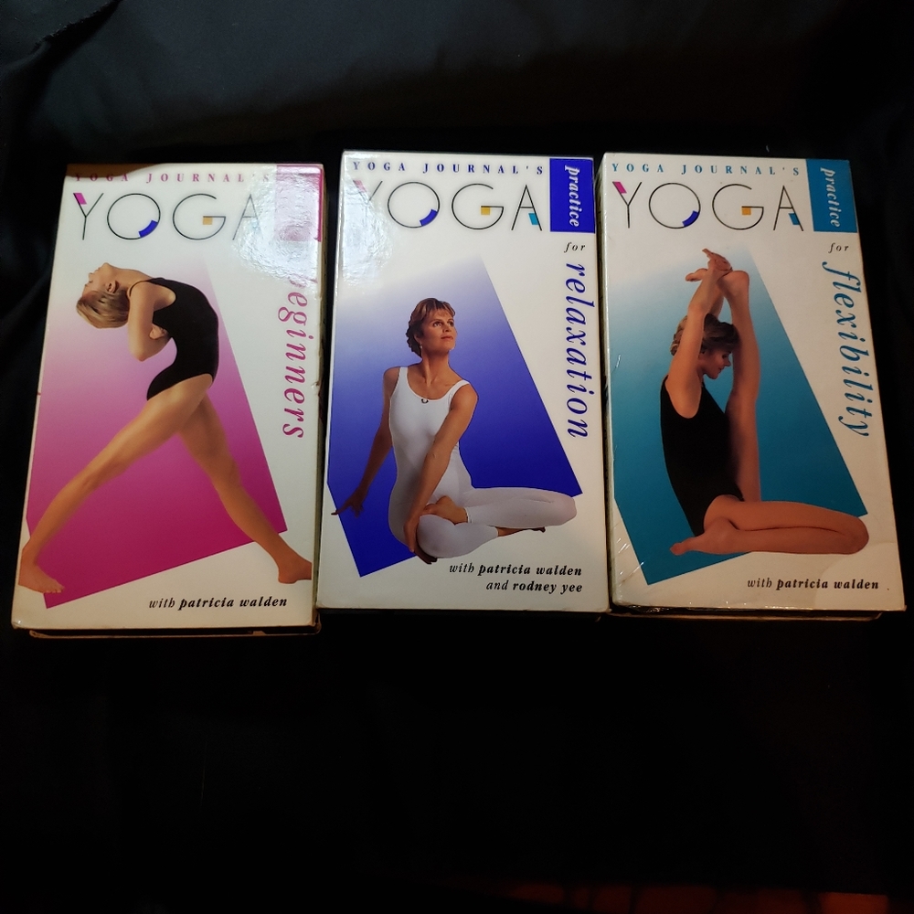 Yoga VHS Tapes Bundle